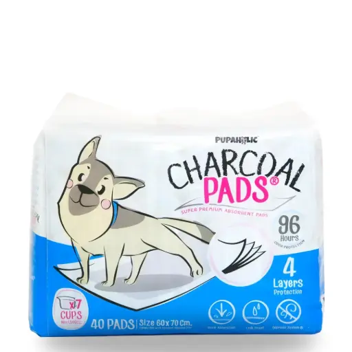 Pupaholic PH Large Charcoal Pads (60 x 70 cm)