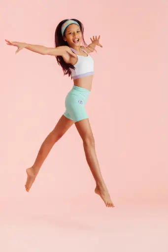 Koa Green Biker Shorts