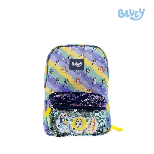 Bluey, Bingo & Muffin Sequin Backpack