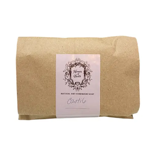Howes of Bath Natural and Handmade Castile Soap - Unscented with Colloidal Oatmeal