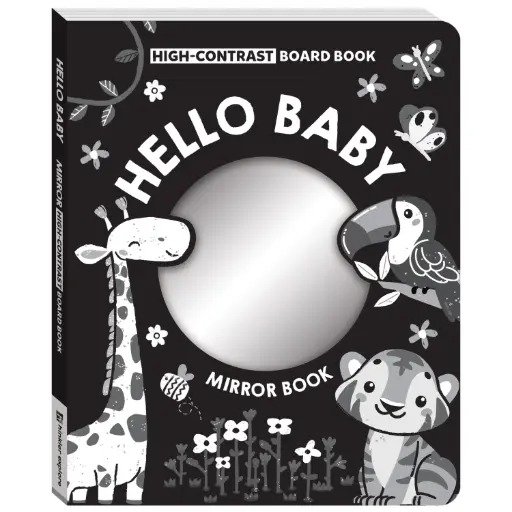 High Contrast Board Book: Hello Baby Mirror Book